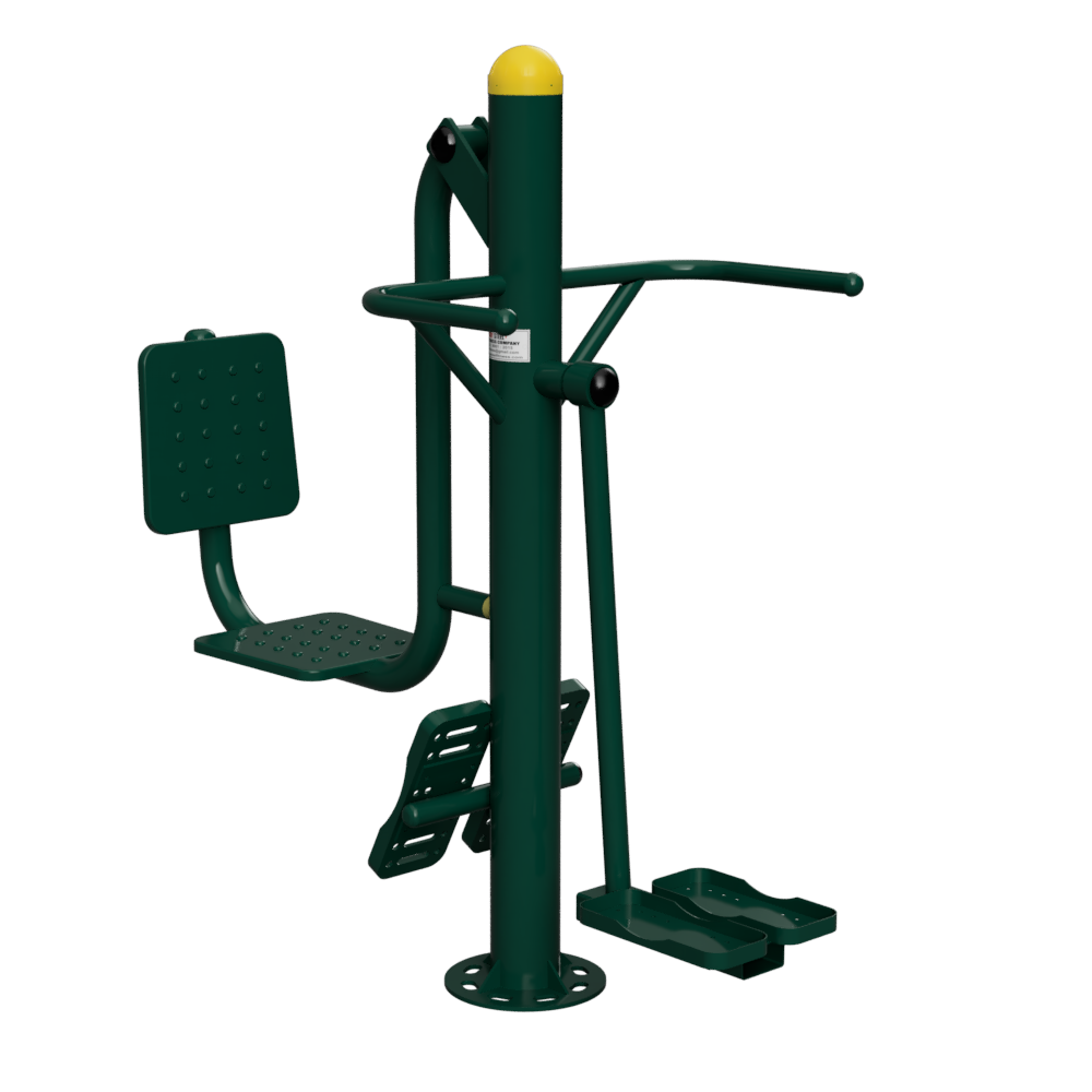 >SURFING BOARD WITH LEG PRESS 