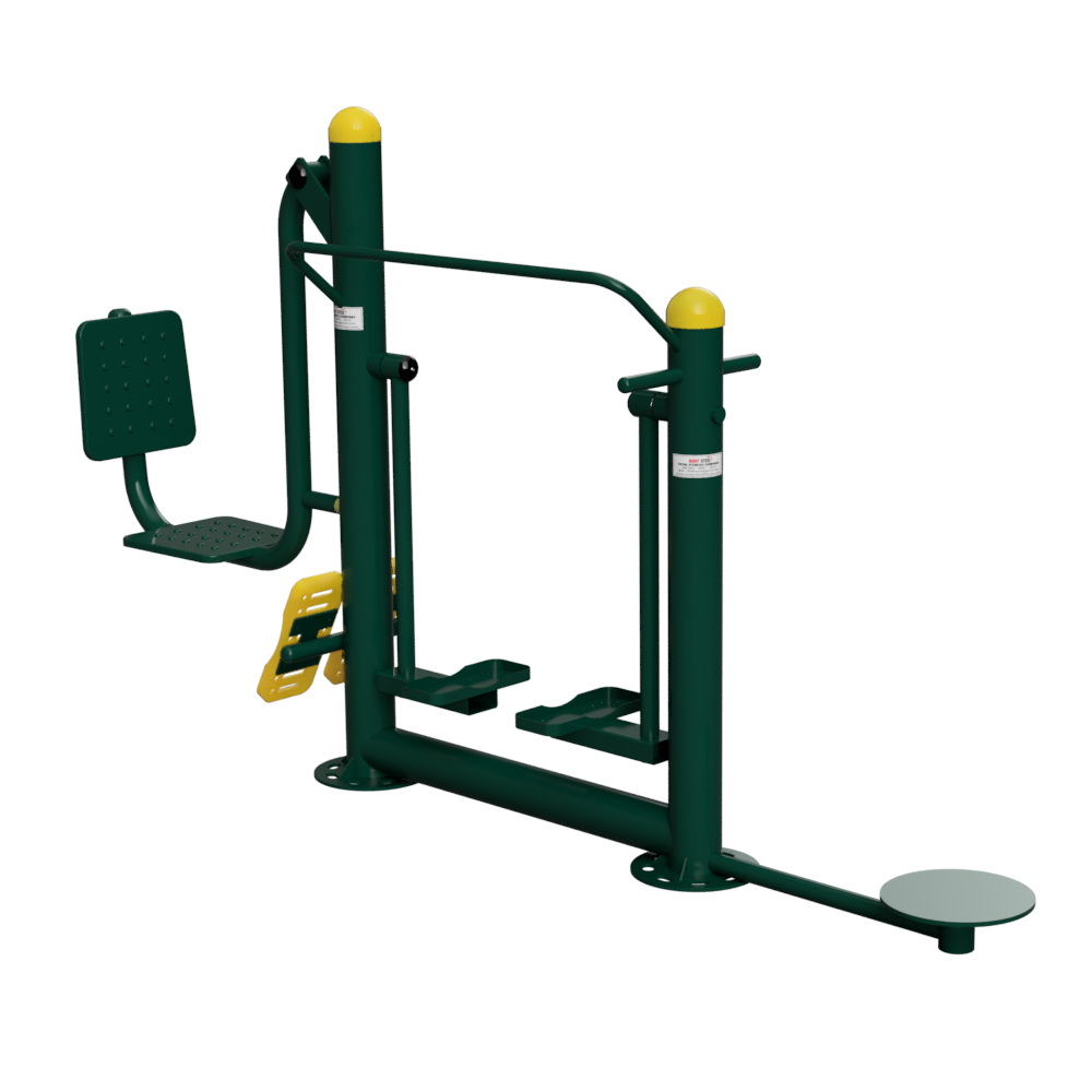 >LEG PRESS AND AIR WALKER WITH TWISTER 