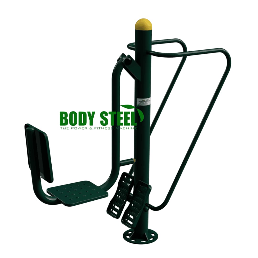 >LEG PRESS AND EXERCISE BAR